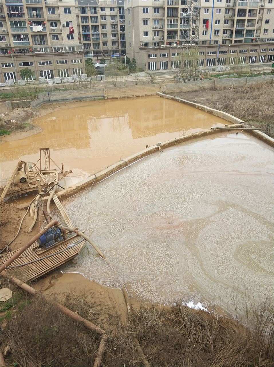 黎城沉淀池淤泥清理-厂区废水池淤泥清淤